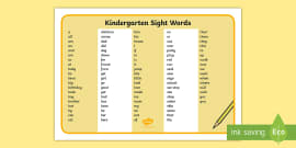 200 sight words australia primary resources twinkl