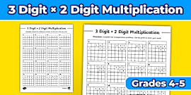 Fifth Grade Long Division With Four-Digit Dividends and Two-Digit Divisors