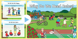 Why Do We Need School Rules? Activity (teacher made)