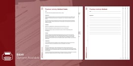 Ks5 Science Risk Assessment A Level Chemistry Risk Assessment Template | KS5 | Beyond