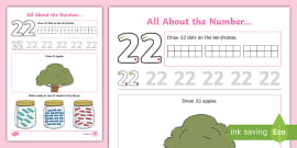 All About the Number 27 Worksheet - (teacher made) - Twinkl