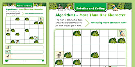 Grade 3 - Coding: Worksheet: Pen Code