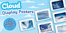 KS1 Types of Clouds Display Posters