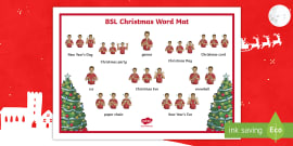 Bsl Christmas Signs Display Posters Teacher Made Twinkl Bsl Christmas Signs Display Posters Teacher Made Twinkl