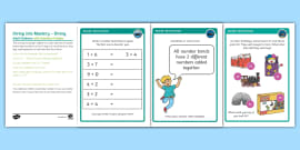 Year 1 Maths Mastery Number Bonds Lesson Teaching Pack