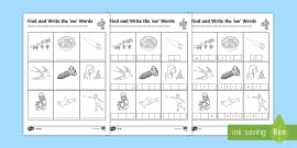 FREE! - AE or IE Split Digraph Worksheet - worksheets, worksheet, work