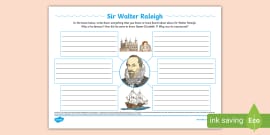 Sir Walter Raleigh Word Search - KS2 (teacher made) - Twinkl