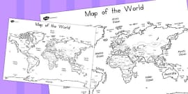 blank world map blank world map world map activity world