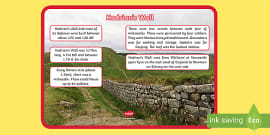 Hadrians Wall Drawing to Scale Lesson Teaching Pack