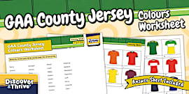 GAA Colouring Pages | GAA Resources | Twinkl Ireland
