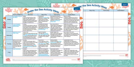 EYFS Weekly Planning Template | Twinkl (teacher made)