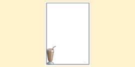 Milkshake Template (teacher made)