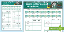 Crack the Code! Free Year 1 Maths Worksheet - KS1 Resources