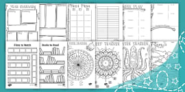 Art-Themed Bullet Journal Page | All About Me Journal Ideas
