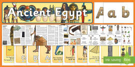 Ancient Egypt Display Banner (teacher made) - Twinkl
