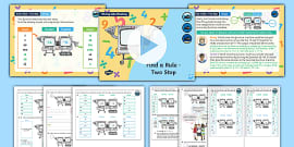 Two-Step Function Machines Activity Pack (teacher made)