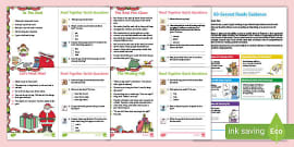 Christmas Holiday Homework Activity Pack (teacher made)