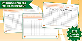 Northern Ireland EYFS Numeracy Key Skills Assessment