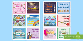 End of Year Gift Bag Tags, 4th Grade Resource