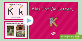 Alles Oor Die Letter A Powerpoint (teacher Made) - Twinkl