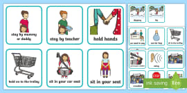 Parts Of The Body Communication Cards (teacher made)