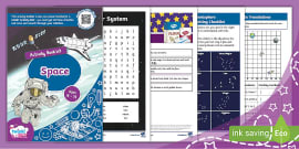 space homework grid ks1