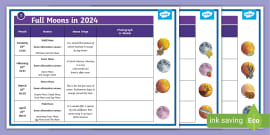 KS2 Moon Landing Word Mat (teacher made) - Twinkl