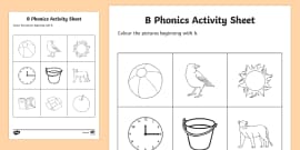 b phonics worksheet worksheet irish worksheet