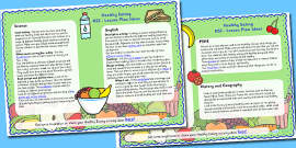 Healthy Eating Lesson Plan Ideas (teacher made)