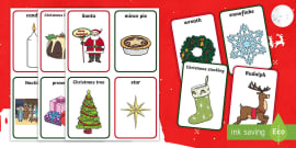 Christmas Bingo Game | Festive Spinner Classroom Activity