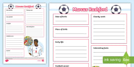 Sports Fact File Book Cover (teacher made) - Twinkl