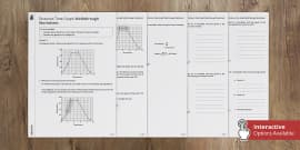 👉 Plotting and Interpreting Distance-Time Graphs