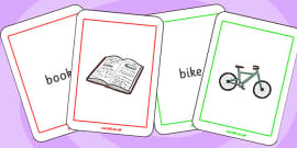 FREE! - Initial B Sound Word Cards (teacher Made) - Twinkl