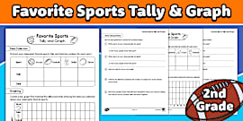 Favorite Color Tally and Bar Chart Worksheet