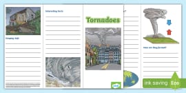 Tornadoes Fact File - Geography - KS2 (teacher made)