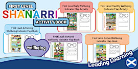 Wellbeing Indicators SHANARRI Display Wheel
