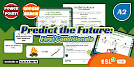 ESL First Conditional Activity Sheet [Teens, A2]