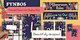 Foundation Phase - Theme of the Week - Fynbos-Themed Display Poster (CAPS