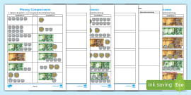 free south africa money word problems worksheet worksheet