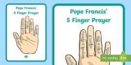 The Five Finger Prayer Method  Free Printables Included! - Sincerely,  Kristi