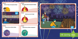 Bonfire Night Flashcards (teacher made) - Twinkl
