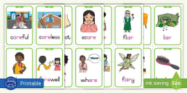 Grade 3 Phonics sh- -sh Flashcards (teacher made) - Twinkl