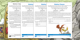 Relative Pronouns and Clause KS2 Lesson Ideas and Resource