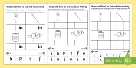\'ap\' Onset and Rime Differentiated Worksheet / Worksheets - EYLF