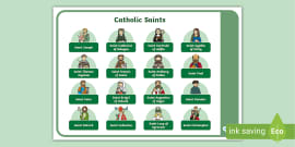 Catholic Saints Prayer Display Posters|All Saints Day|Twinkl