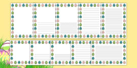 Easter Page Borders - Teaching Resource (teacher made)