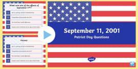 FREE! - Patriot Day PowerPoint - September 11th 9/11 teaching resources