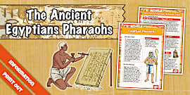 Ancient Egyptian Pharaohs PowerPoint - Twinkl - KS2