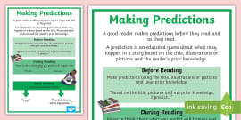 Story Prediction Reading Comprehension Worksheet - Twinkl