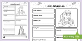 Tim Peake Fact File Template,Tim Peake (teacher made)